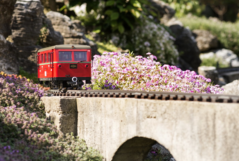 電車と風景